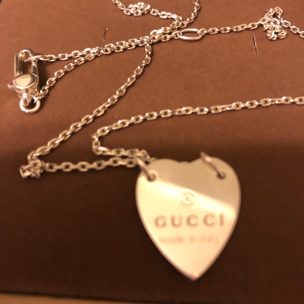 Gucci Heart Necklace😍Authentic